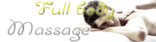 Fact about Full Body Massage for couples, men and women in London